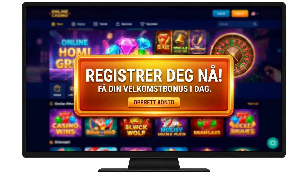 Registrer deg med bonus